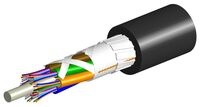 Универсальный оптический кабель, волокон: 2, Тип волокна: G.652.D and G.657.A1, TeraSPEED®, конструкция: до 12 волокон в трубках с гелем вокруг общего силового элемента бронирование пластинами из фибергласа, изоляция: LSZH UV stabilized, EuroClass: Dca, диаметр: 11,1 мм, -40 - +70, цвет: чёрный