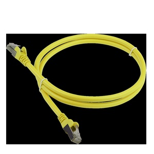 Патч-корд LANMASTER LSZH FTP кат.6, 10 м, цвет: жёлтый