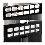 Адаптерная планка 12 x SC Simplex/ LC Duplex (без адаптеров)