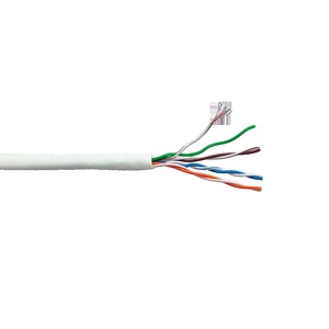 Кабель LANMASTER патч-кордовый UTP, 4x2, кат 5E, 350Mhz, LSZH, синий, 305 м