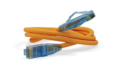 Hyperline PC-LPM-UTP-RJ45-RJ45-C6-1M-LSZH-OR Коммутационный шнур U/UTP, Cat.6 (100% Fluke Component Tested), LSZH, 1 м, оранжевый