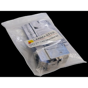 Модуль Keystone, RJ45, экранированный, кат.6A, без шторки, 90 градусов
