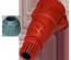 Розетка IEC 309 трехфазная, 32A, 380V, разборная, красная