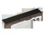 Патч-панель 19" компактная, экранированная, 24 порта RJ45, кат.5E, 0.5U, с задним органайзером