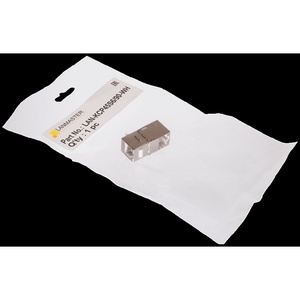 Повторитель портов RJ45, экранированный, кат.6, формата Keystone, 90 градусов