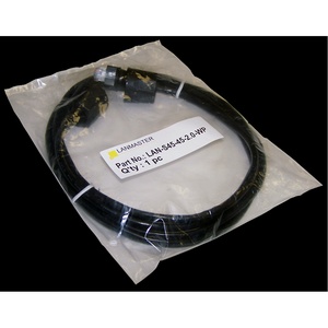 Индустриальный патч-корд LANMASTER FTP cat.5e, IP68, 5.0 м, черный
