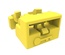 Блокиратора порта LC, цвет: жёлтый, уп.: 25