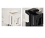 Модуль Keystone, RJ45, неэкранированный, кат.6, со встроенной шторкой, 180 градусов, цвет: белый