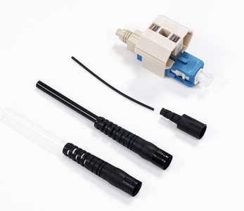 Соединитель LazrSPEED® Fiber Qwik II-SC Connector™ SM, для быстрой установки на кабель: 0.25/0.9/2/3 мм, цвет: синий