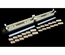 100-парный 110 кросс LANMASTER 19" 1U, блоки в комплекте
