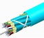 Внутренний оптический кабель, кол-во волокон: 36, Тип волокна: ОМ3 LazrSPEED® 300 буфер 900мк, Конструкция: ODC 3x12 Tube с диэлектрическим силовым элементом, Изоляция: OFNP, Диаметр: 13,53 мм, -20 - +70 град., Цвет: бирюзовый