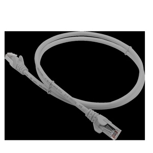 Патч-корд LANMASTER LSZH FTP кат.5e, 0.5 м, серый