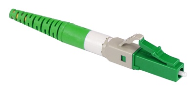 Бесклеевоё разъём Qwik-Fuse, Интерфейс: LC, Волокно: SM-APC, на кабель 1.6/2.0 mm, цвет: Зелёный, уп-ка: 12