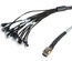 Экранированная претерминированная разветвительная кабельная сборка 1хMRJ21™/6хRJ45, 180 град., изоляция: CMR, 1G, длина м: 10