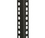 Hyperline CPR19-15U-RAL9005 19'' монтажный профиль высотой 15U, для шкафов TWB / TWL, цвет черный (2 шт. в комплекте)