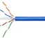 Кабель 4-парный U/UTP Cat.6, 24 AWG, оболочка: LSZH, EuroClass Dca, диаметр: 5,72, NVP 71%, -20-+60 грд, цвет: синий, уп.: коробка 305 м