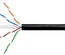 Кабель 4-парный с гелем для прокладки в траншеях U/UTP Cat.6, 24 AWG, оболочка: PE, диаметр: 6,22 мм, NVP 65%, -40 - +70 град., цвет: чёрный, уп.: катушка 305 м