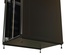 Шкаф напольный 19-дюймовый, 42U, 2055x800х450 мм (ВхШхГ), передняя стеклянная дверь со стальными перфорированными боковинами, задняя дверь сплошная, цвет черный (RAL 9004) (разобранный)