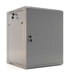 Hyperline TWB-1266-SR-RAL7035 Шкаф настенный 19-дюймовый (19"), 12U, 650x600х600мм, металлическая передняя дверь с замком, две боковые панели, цвет серый (RAL 7035) (разобранный)