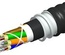 Универсальный распределительный оптический кабель, волокон: 18, Тип волокна: G.652.D and G.657.A1, TeraSPEED®, конструкция: кабель 18 волокон с центральным силовым элементом и кевларом, изоляция промежуточная - LSZH, бронирование алюминиевой лентой, изоляция внешняя - LSZH UV stabilized Riser, EuroClass: B2ca, диаметр: 14,1 мм, -40 - +70 град., цвет: чёрный