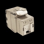 Модуль Keystone, RJ45, экранированный, кат.6A, без шторки, 180 градусов