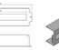 Hyperline BPB19-PS-3U-RAL9005 Панель с DIN-рейкой с регулируемой глубиной установки, 19", 3U, 22 места, цвет черный (RAL 9005)