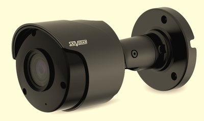 Уличная антивандальная AHD видеокамера; разрешение 5 Mpix; объектив 2.8 мм; поддержка форматов: AHD/TVI/CVI/CVBS