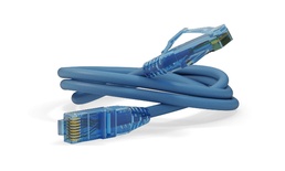 Hyperline PC-LPM-UTP-RJ45-RJ45-C6-1M-LSZH-BL Коммутационный шнур U/UTP, Cat.6 (100% Fluke Component Tested), LSZH, 1 м, синий