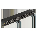 Патч-панель 19" высокой плотности, 48 портов RJ45, экранированная, кат.6A, 1U