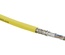 Hyperline SFUTP4-C5E-S24-IN-PVC-YL-305 (305 м) Кабель витая пара SF/UTP, Cat.5e, 4 пары(24 AWG), одножильный(solid), экран - фольга + медная оплетка, PVC, –20°C – +75°C, желтый - гарантия:15 лет компонентная; 25 лет системная