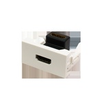 Вставка Mosaic 22.5x45 с угловым адаптером HDMI, мама-мама, цвет: белый