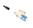 Соединитель TeraSPEED® Fiber Qwik II-SC Connector™ SM, для быстрой установки, цвет: синий