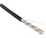 Hyperline UUTP4-C5E-S24-IN-PVC-BK-305 (305 м) Кабель витая пара, неэкранированная U/UTP, Cat.5e, 4 пары (24 AWG), одножильный (solid), PVC, -20°C – +75°C, черный - гарантия: 15 лет компонентная, 25 лет системная