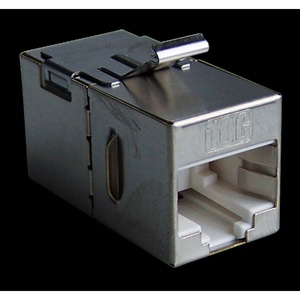Повторитель портов RJ45, экранированный, кат.6A, формата Keystone