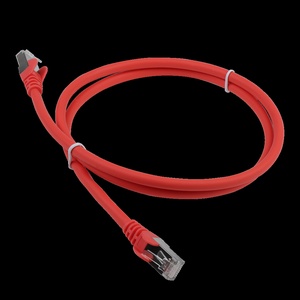 Патч-корд LANMASTER LSZH SFTP кат.6A, 0.5 м, оранжевый