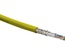 Hyperline SFUTP4-C5E-S24-IN-LSZH-YL-305 (305 м) Кабель витая пара SF/UTP, Cat.5e, 4 пары (24 AWG), одножильный (solid), экран - фольга + медная оплетка, LSZH, –20°C – +75°C, желтый - гарантия:15 лет компонентная, 25 лет системная