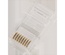 Коннектор RJ45 тип EZ, 8P8C, UTP, Cat.5e, универсальный, покрытие 50 микрон,100 шт.
