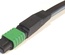 Разъём TeraSPEED® QWIK-FUSE MPO12/APC без штырьков для полевой установки на ленточный кабель