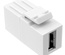 Проходной соединитель SL-типа USB A, цвет: белый