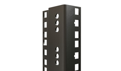 Hyperline CTR19-27U-RAL9005 19'' монтажный профиль высотой 27U, для шкафов TTR, TTB, цвет черный RAL9005 (2 шт. в комплекте)