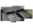 Бокс 19" на 12 компактных кассет MPO, 1U, черный