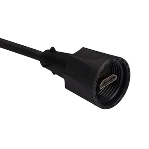 Индустриальный шнур LANMASTER HDMI, IP68, 5.0 м, черный