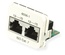 Двойная адаптерная вставка AMP CO™ Plus Cat.7 для двухпарных приложений, Тип вставки: 2xRJ45 Cat.7, Цвет: белый (RAL 9010)