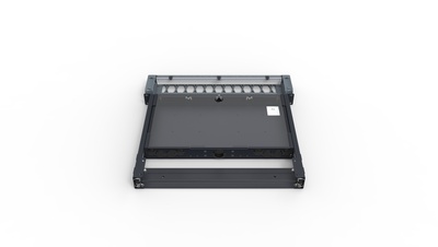 Выдвижная коммутационная панель Systimax 1RU до 4xG2 модулей с фронтальным кабельным органайзером