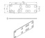 Hyperline PMV1-RAL9005 Кронштейн для крепления 19 дюймового и вертикального оборудования сбоку стоек (2 шт. в комплекте)