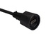 Индустриальный шнур LANMASTER HDMI, IP68, 2.0 м, черный
