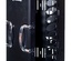 Комплект стойки вертикального кабельного органайзера однстороннего с дверцами; высота мм: 2134; ширина мм: 305; цвет: чёрный