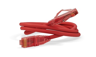Hyperline PC-LPM-UTP-RJ45-RJ45-C5e-1.5M-LSZH-RD Коммутационный шнур U/UTP, Cat.5е (100% Fluke Component Tested), LSZH, 1.5 м, красный