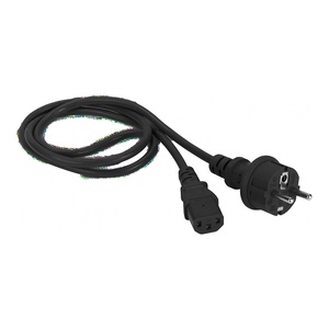 Шнур питания C13-Schuko прямая, 3х0.75, 220В, 10А, синий, 5 метров