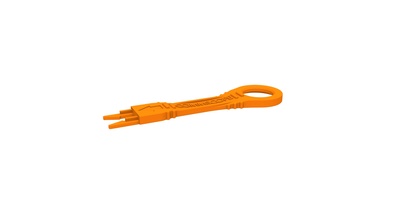 Инструмент для изъятия блокиратора порта RJ45 или LC, цвет: оранжевый